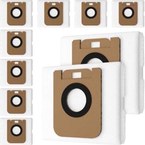 Confezione da 10 sacchetti per aspirapolvere robot Dreame D10 Plus / D10s / Z10 Pro / L10 - Ricambi (1/5)