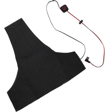 Kit coussin chauffant dorsal en fibre d'alliage, étanche, compatible USB, réglable, adapté pour vêtements d'hiver (1/5)