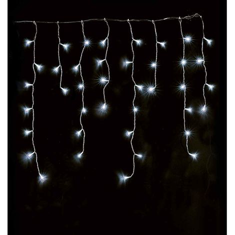 Luci Natalizie a Cascata 18 Metri per Balconi Tetti e Grandi Superfici 900 Tenda di Luci Natalizie per Esterni ed Interni Color Bianco Freddo Luci di Natale per Casa Negozi e Vetrine (1/3)
