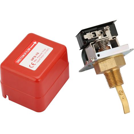 Contrôleur de débit à cible à palette HFS-15 1/2" 6-380V, interrupteur de débit d'eau (1/5)