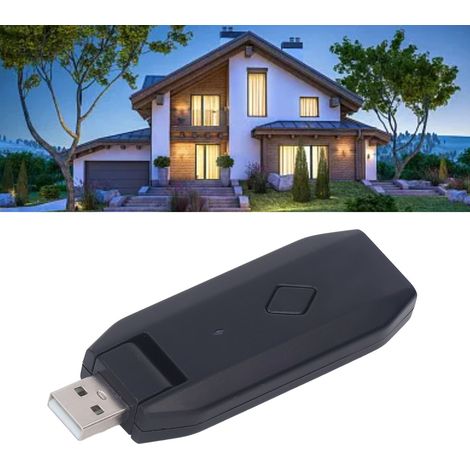 Universelle Fernbedienung für Hausautomatisierungsgeräte per App, IR+RF Infrarot-Fernbedienung, USB-Stromversorgung. (1/5)