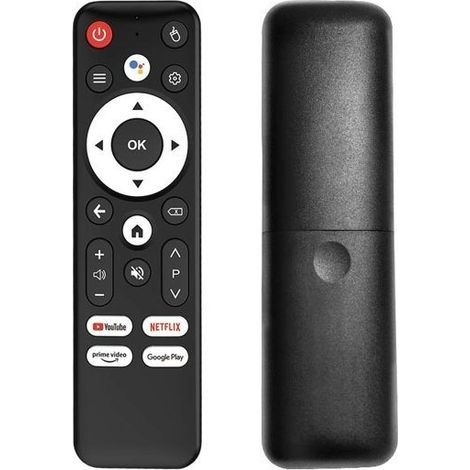 Replacement Remote Control for Mortal T1, Q1S, R69 PLUS, T1S, T1X Smart TV Boxes, Bluetooth Voice Remote (1/5)