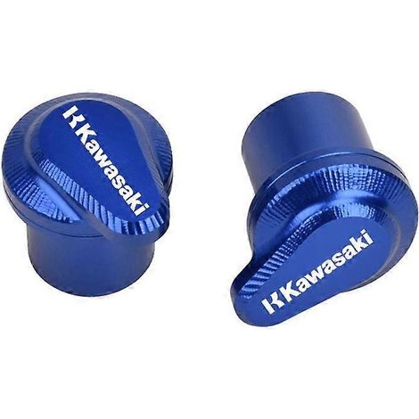 Suitable for Kawasaki Z series Z400/650/750/800/900/1000/250 modified valve cap valve core cover( Hands blue) (1/5)