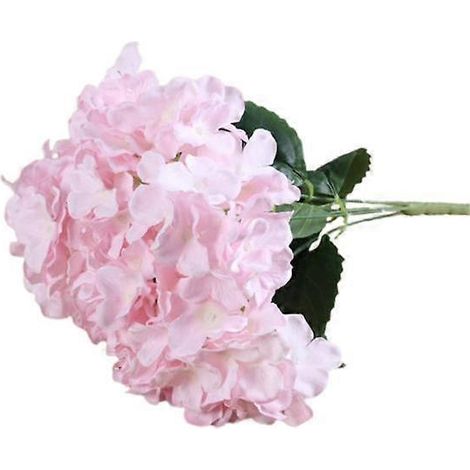 pièce de 5 têtes de fausses fleurs en plastique inaltérable et anti-chuterose clair (1/5)