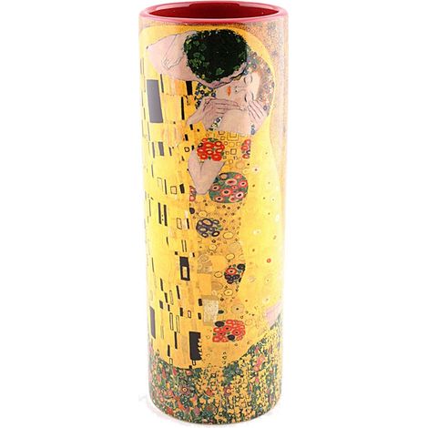 Vase en céramique Allongé Klimt - Le Baiser (1/2)