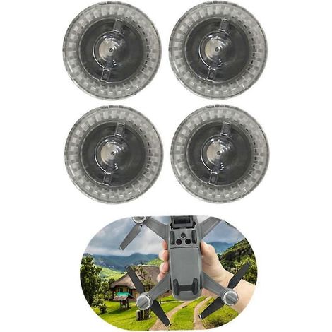 Ensemble de 4 caches pour bras moteur et éclairage LED, compatible avec le quadricoptère SPARK. (1/4)