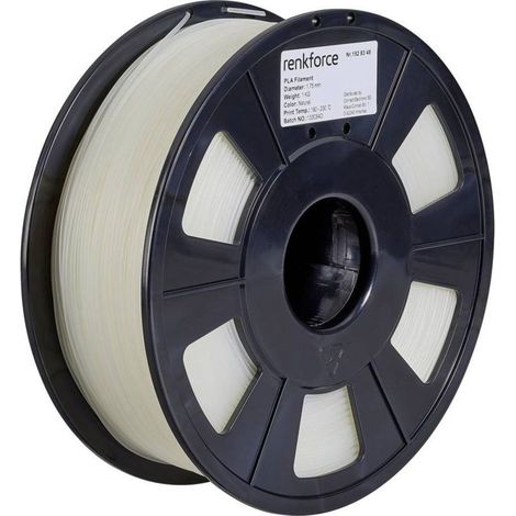 Filament PLA 1,75 mm transparent – 1000 g – RF-4511200 – A338772