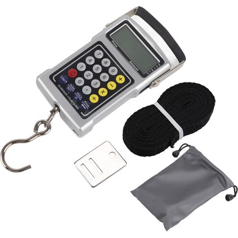 50 kg multifunktionale elektronische Waage für Angeln und Gepäck mit Haken (1/5)