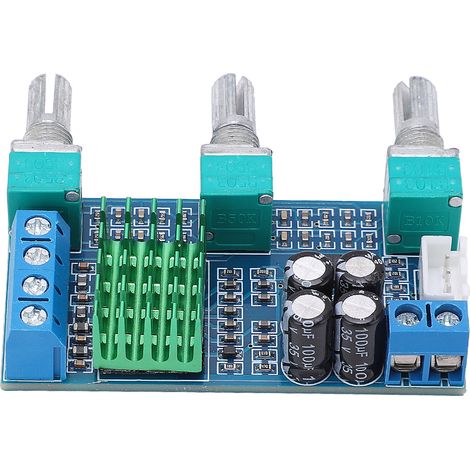 Carte d'amplificateur de puissance XHM567 TPA3116D2, module de contrôle de volume numérique double canal 2 x 80 W pour équipement audio (1/5)