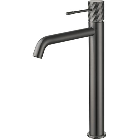Monomando lavabo alto Bless black gun metal [ IMEX® ] (1/2)