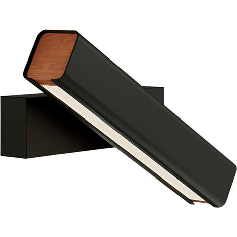 Lámpara de pared para mesita de noche, lámpara de pared giratoria, lámpara de pared para escaleras, oficina, habitación de invitados, pasillo, A