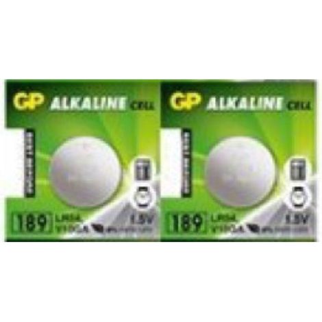 .2 Piles GP 189/LR1130/G10/LR54/AG10.