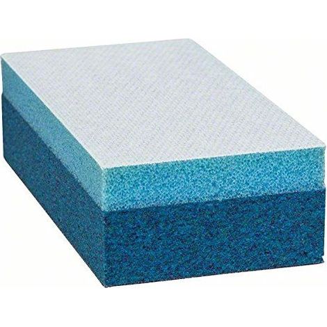 Bloc de ponçage manuel double face 70 x 125 mm Bosch - 2608608586