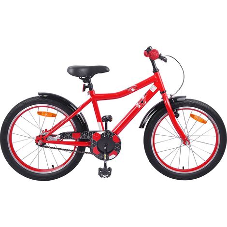 Teenpull – Kinderfahrrad 20 Zoll für 6-11 Jahre alt Rot (1/5)