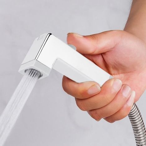 Douchette à Main Bidet Haute Qualité Kit Douchette Bidet WC Toilette Parfait Hygiène Personnelle EN Acier Inoxydable-ROE (1/4)