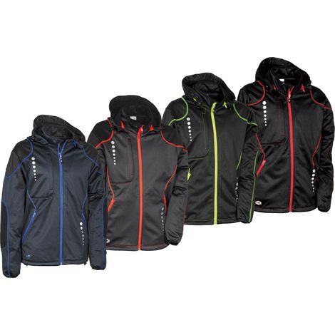 Giacca da Lavoro in Softshell Cofra Jacuzia  Grigia Grigio S (1/4)