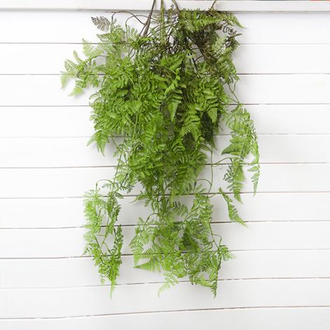 Plantas verdes artificiales, imitación de helecho cola de pez, para colgar en la pared, para decorar hoteles, bodas, hogares y tiendas. (1/5)