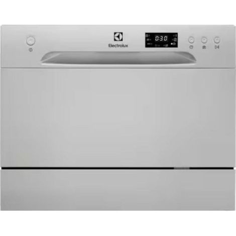 Electrolux ESF2400OS Kompaktgeschirrspüler Silber 55 cm