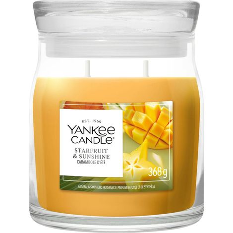 Candela Starfruit & Sunshine 368g Arancione Yankee Candle