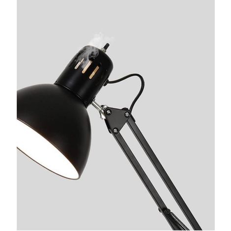 Lampe de table à bras articulé en métal Lampe de travail d'architecte moderne Lampe de bureau réglable for étudiants (Color : Si,334 (1/4)