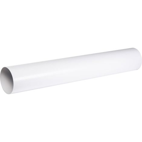 Ariston Group – Tube d'évacuation PVC 150 mm – Longueur 1 m – Pour ballon d'eau chaude – Usage en milieu humide