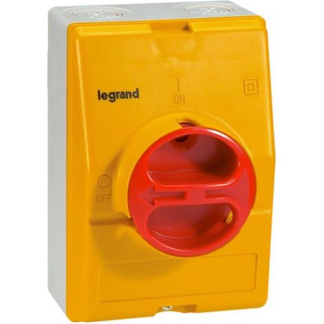 Sezionatore rotativo completo di prossimità - IP66 - tripolare - 25A - LEGRAND - LEG022173