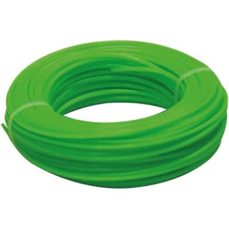 Toolland Trimmerfaden, Nylon, Grün, 1.6 mm, 50 m