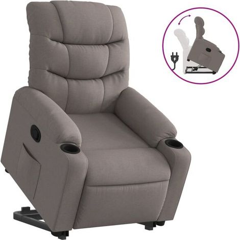 Chaise longue en tissu beige – Canapé relax moderne avec dossier réglable, idéal pour salon, chambre ou espace détente (1/5)