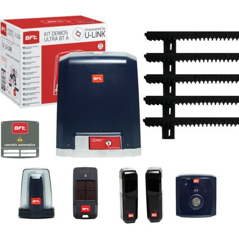 BFT DEIMOS ULTRA BT A600 R925268 2611822 Kit Automazione Cancello Scorrevole 24v (1/10)