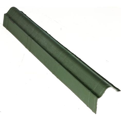 Scossalina laterale ONDULINE per tegola Onduvilla. Dimensioni 104 x 11 cm - Colore verde sfumato
