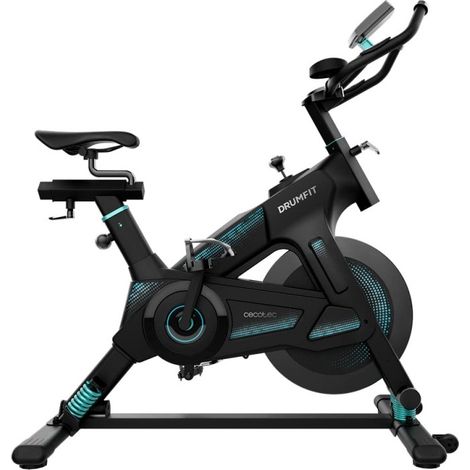 Cecotec Indoor Bike DrumFit Indoor 23000 Kosmos Pro. Schwungrad of Trägheit of 23 Kg, Manueller Widerstand, Dynamic Pro Technologie, Sport Lenker und Sattel, Display LCD (1/5)