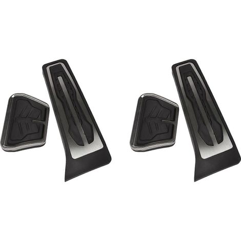 Ensemble de 2 couvre-pédales d'accélérateur et de frein, BMW X3 X4 X5 X6 Série 2 3 4 5 6 7 G20 F30 G11 G01 G02 G05 F15 F16 F22 F25 (1/5)