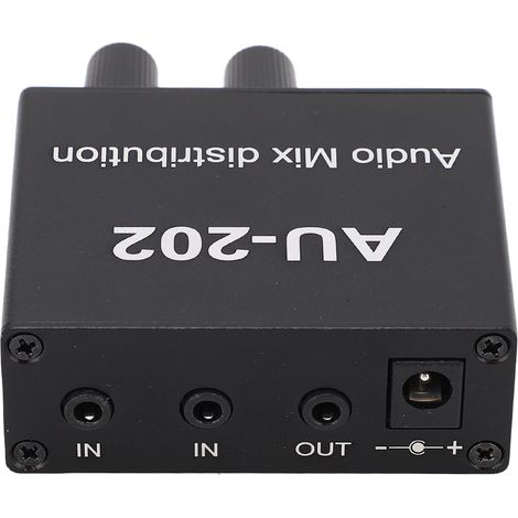 Amplificateur audio stéréo 2 voies avec alimentation 100‑240V pour home cinéma et enceintes (1/5)