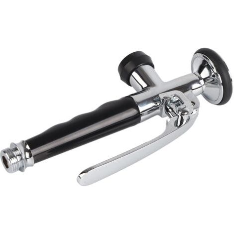 QORVA-Bec Douchette à de Cuisine pour Lavabo, Robinet de Lavabo Compact en Inoxydable Pommeau de Douche pour Cuisine Industrielle Filtre Autonettoyant pour Evier d'hôtellerie Remplacement