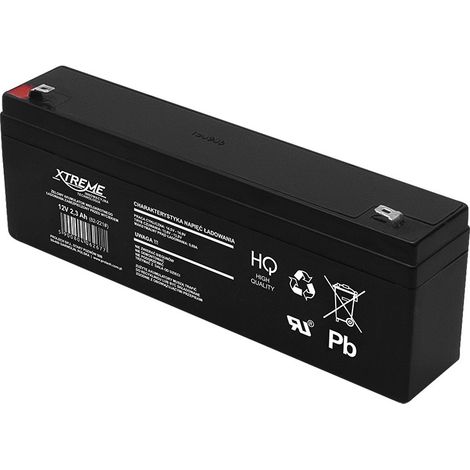 Batterie gel rechargeable 12V 2.3Ah - XTREME - sans entretien