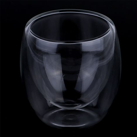 80ml verre double paroi résistant à la chaleur, tasse bouteille pour thé café (1/5)