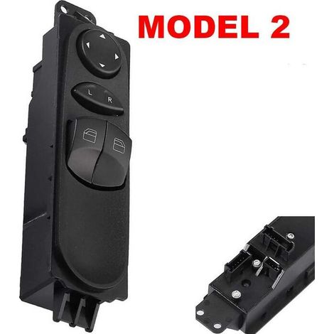 Interrupteur de commande de fenêtre principale cté conducteur pour Mercedes Sprinter W906 A9065451213 (1/5)