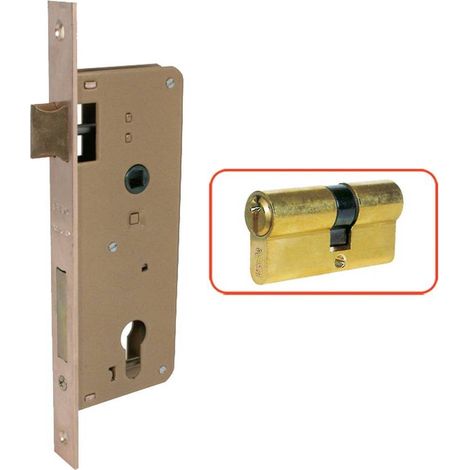 SERRATURA DA INFILARE PER PORTE IN LEGNO ART. 200 E 70