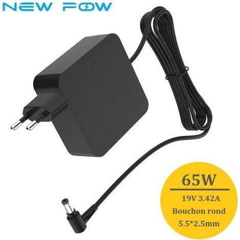 NEUES POW-kompatibles Laptop-Ladegerät für ASUS X751, X751L, X751LX, R556, R556L, R556LA – 19 V, 3,42 A, 65 W (1/4)