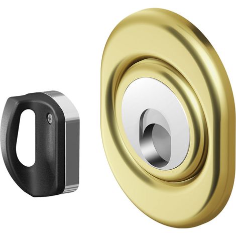 DEFENDER MAGNETICO PER SERRATURE ATRA 'MR 503F' inox cromo satinato  - DISEC