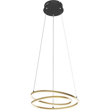 LED Ceiling Lightdimmable 'Davian' made of Aluminium for Living Room & Dining Room (1/5)