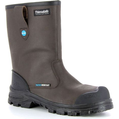 Bottes de sécurité S3 Hercule Evo S24 6162 - Marron foncé - 43 (1/5)