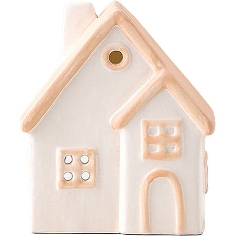 Support Bougie Creux Maison Mini Décoration Bureau Lumière Noire Style Nordique Américain Type A-KZQ (1/2)