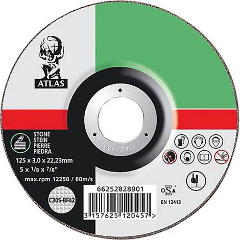 Disque de tronçonnage 230mm pierre brique béton - Flexovit