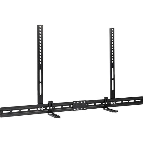 Support de barre de son, Compatibilité universelle, Design ajustable, Noir (1/5)