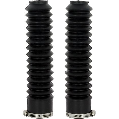 Soufflets de Fourche en PVC Noir