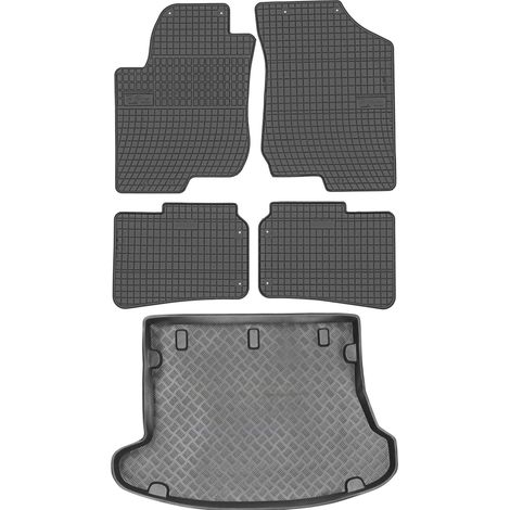 Hyundai i30 I Kombi (2008–2012) – SET: Gummifußmatten + Kofferraummatte