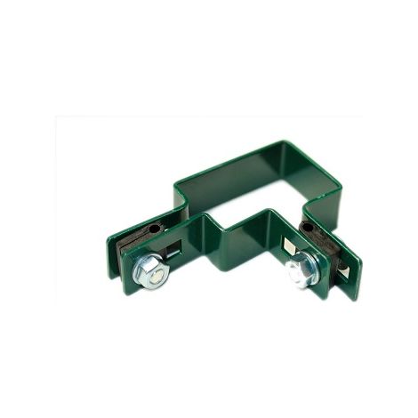 SCHWARZE MONTAGEKLEMME 6040MM ECKE