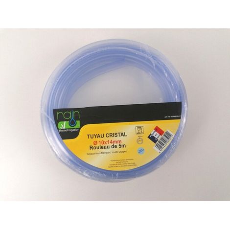 Tuyau Cristal 10x14 Bobine 5m - Rain Irrigation (1/2)