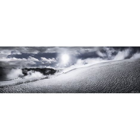 Tableau sur toile dôme Vaugelaz 30x97 cm - Impression sur Toile Murale Décorative - Image imprimée en HD sur Toile - Toile sur Châssis en Bois FSC - Fabriqué en France (1/4)